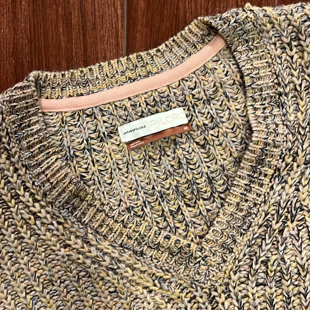 Anthropologie Pilcro V-Neck Sweater - Picture 2 of 10